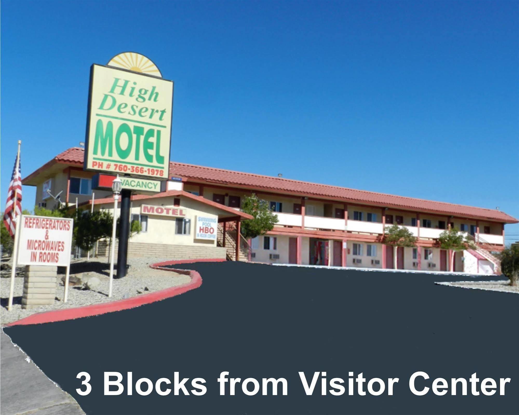 High Desert Motel Joshua Tree National Park (Adults Only) Eksteriør bilde